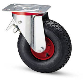 Carrello Portattrezzi Metallico Truper 100 Litri - Ruote Pneumatiche, Capacità 580 Kg - Ideale Per Cantiere E Giardinaggio